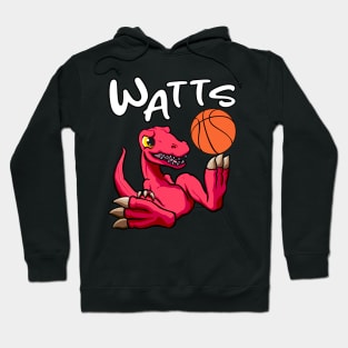 Watts Dinosaurs Basketball Squad Warmup Jersey Hoodie